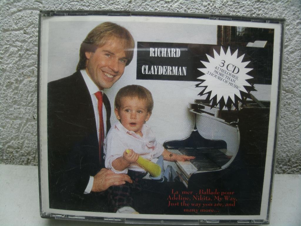 cd 160 richard clayderman memories 1990 3 cd, Ophalen of Verzenden, Zo goed als nieuw