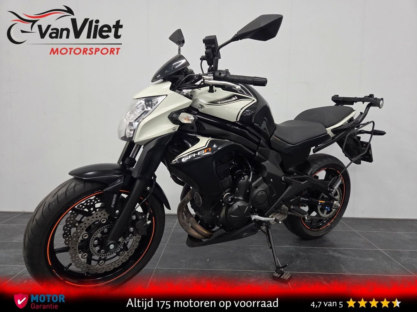 Nieuw Binnen.! Mooie Kawasaki ER6N bj 2016 ER 6 N, Motoren, 2 cilinders, 649 cc, Bedrijf, Onbekend