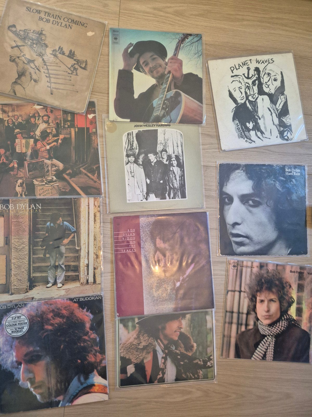 11x Bob Dylan vinyl LP collectie, LP, Singer-songwriter, Gebruikt, Dubbel-LP