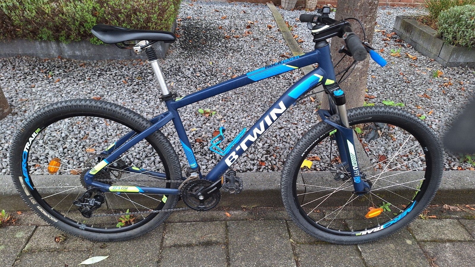 B. Twin  Rockrider  520  maat L   banden 27,5 inch, Fietsen en Brommers, Fietsen | Mountainbikes en ATB, Ophalen, Gebruikt, Overige merken