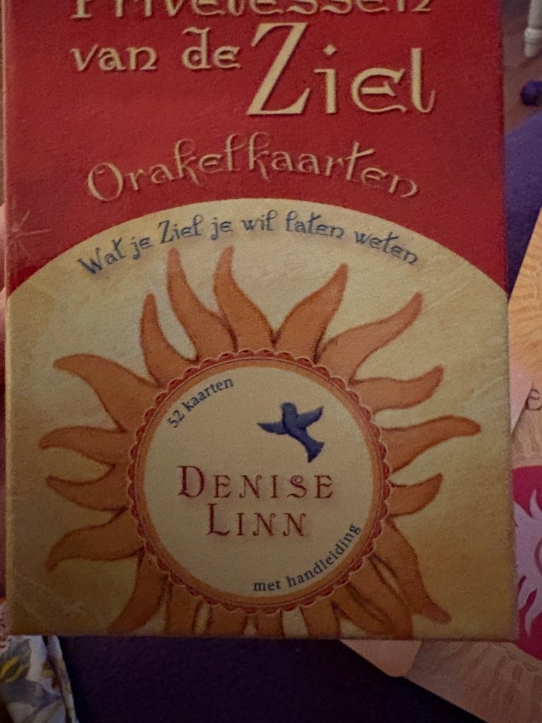 Privé lessen van de ziel Orakelkaarten Denise Linn, Ophalen of Verzenden, Zo goed als nieuw, Tarot of Kaarten leggen, Overige typen