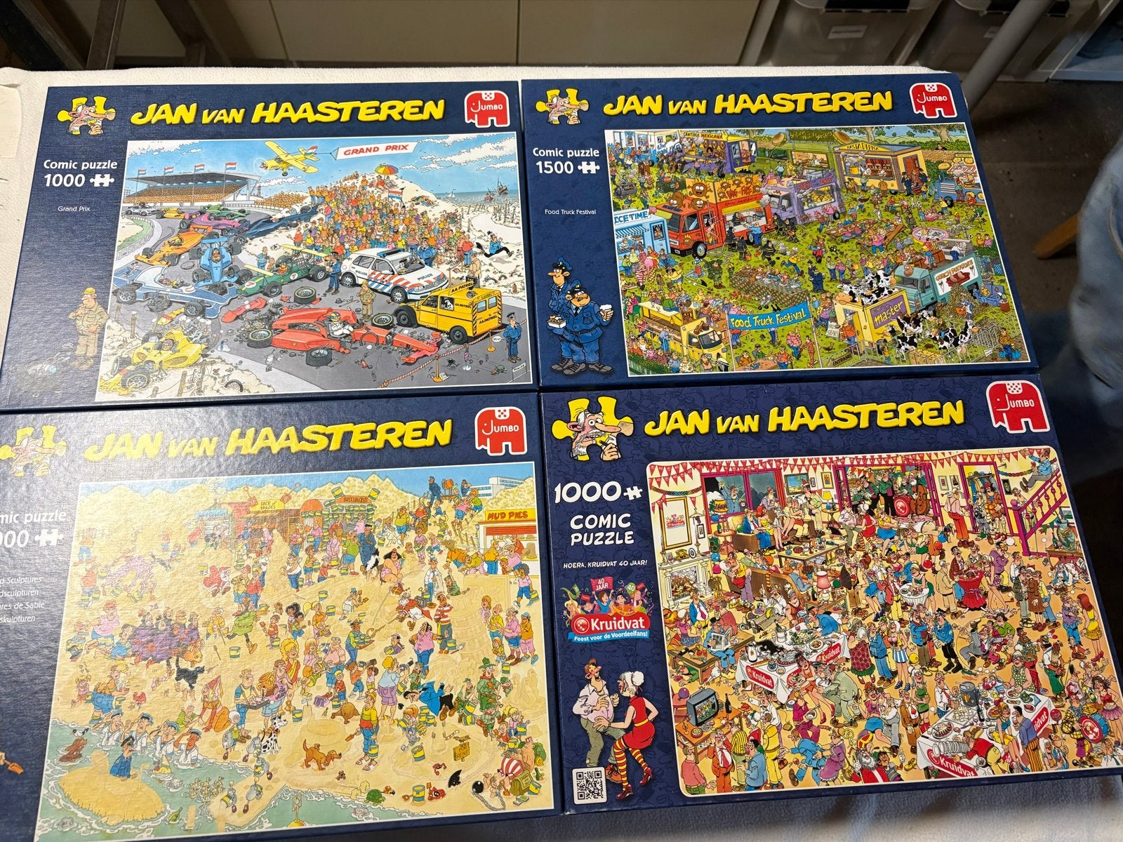 Jan van Haasteren Puzzels - Diverse Aantallen Stukjes
