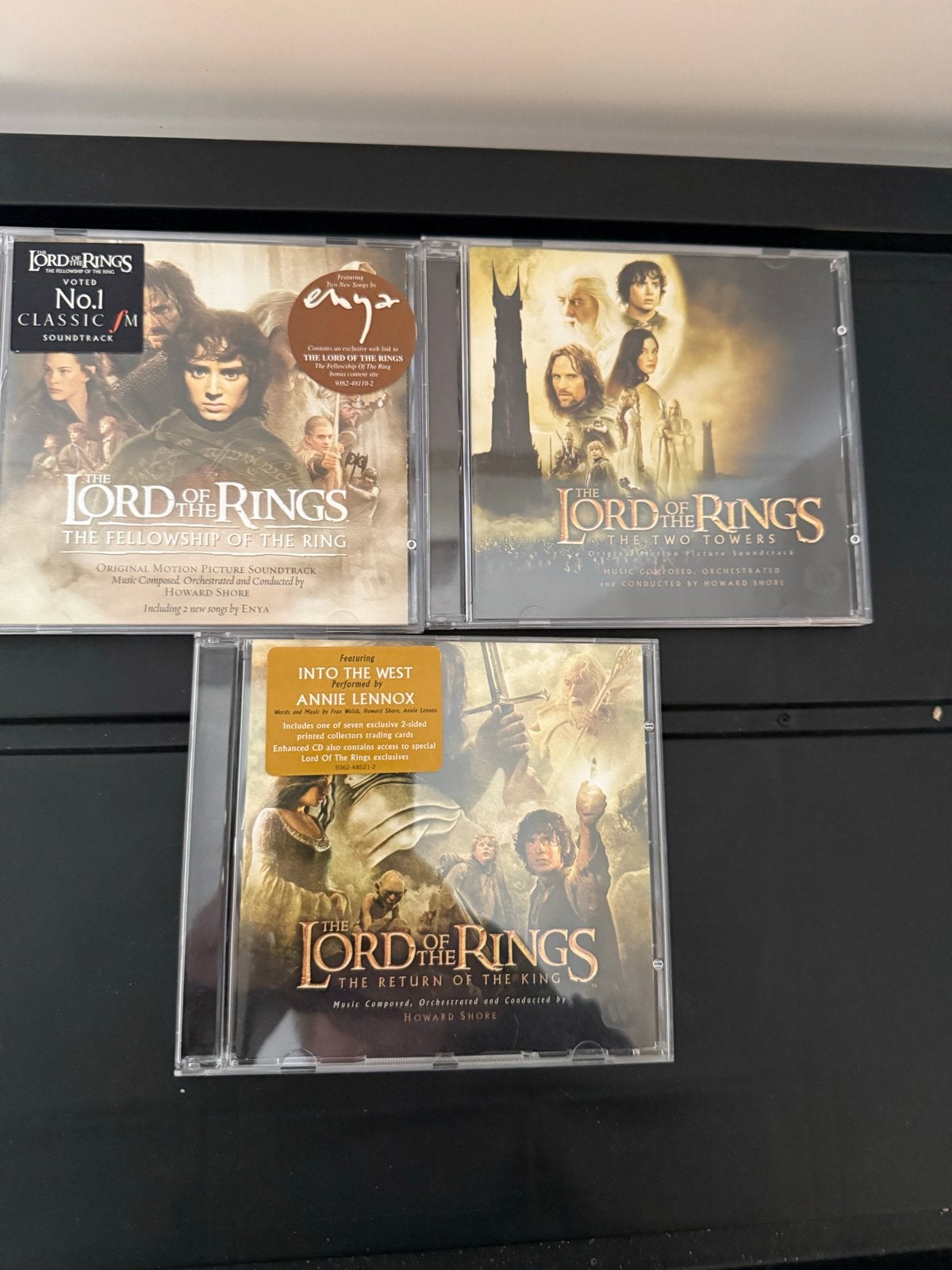 Lord of the Rings Soundtrack Trilogie CD Boxset, Cd's en Dvd's, Ophalen, Boxset, Soundtrack, Zo goed als nieuw
