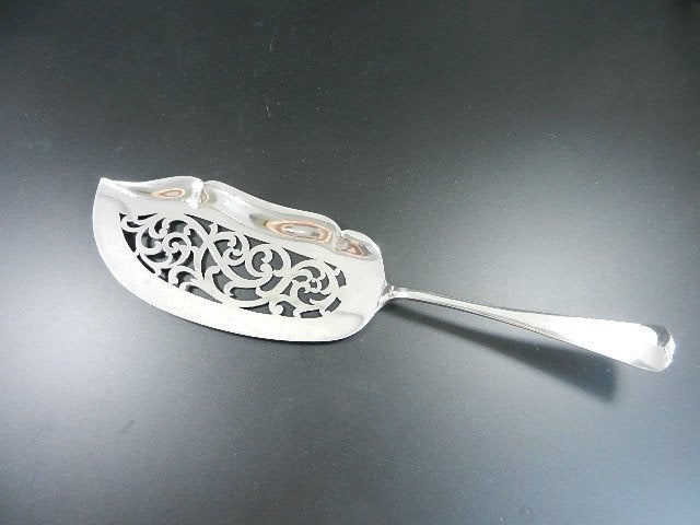 Zilveren "Haags Lofje" visschep Van Kempen & Begeer 1917, Antiek en Kunst, Ophalen of Verzenden