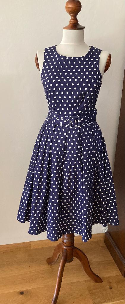 Zomer jurk, Kleding | Dames, Blauw, Ophalen of Verzenden, Zo goed als nieuw, Maat 36 (S)