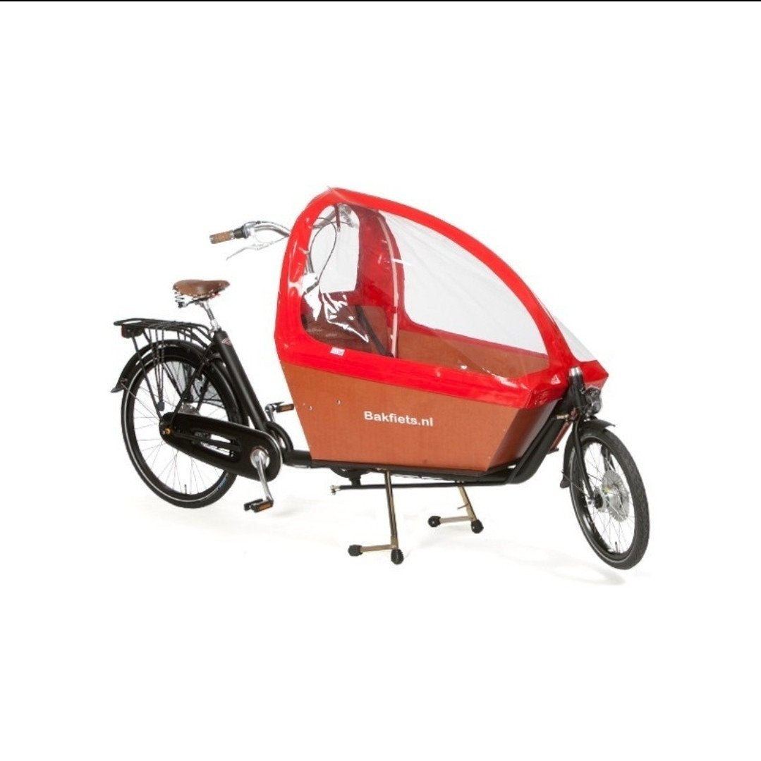 Keurige regentent  / regenhuif voor bakfiets cargobike long, Ophalen, Gebruikt, Made in Holland