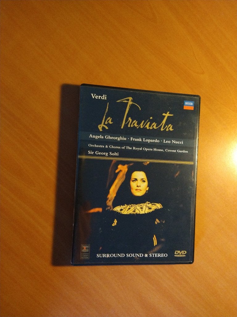 DVD La Traviata. Giuseppe Verdi, Alle leeftijden, Ophalen of Verzenden, Zo goed als nieuw