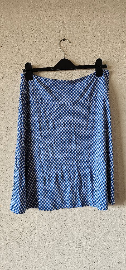 King Louie geruite rok, maat L (6324), Kleding | Dames, Blauw, Maat 42/44 (L), Ophalen of Verzenden, Zo goed als nieuw