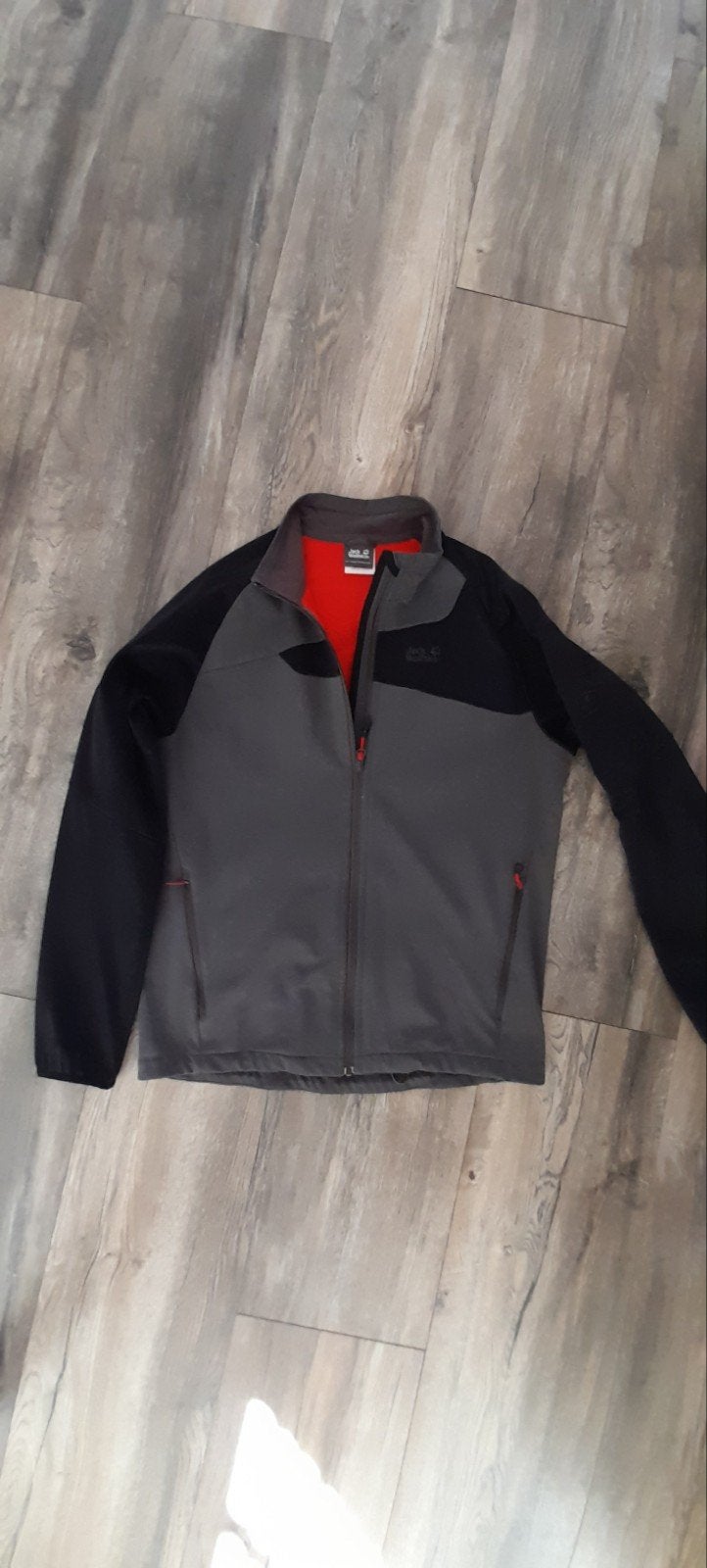 Jack Wolfskin Softshell Jas Heren - Maat L, Maat 52/54 (L), Ophalen of Verzenden, Zo goed als nieuw, Grijs