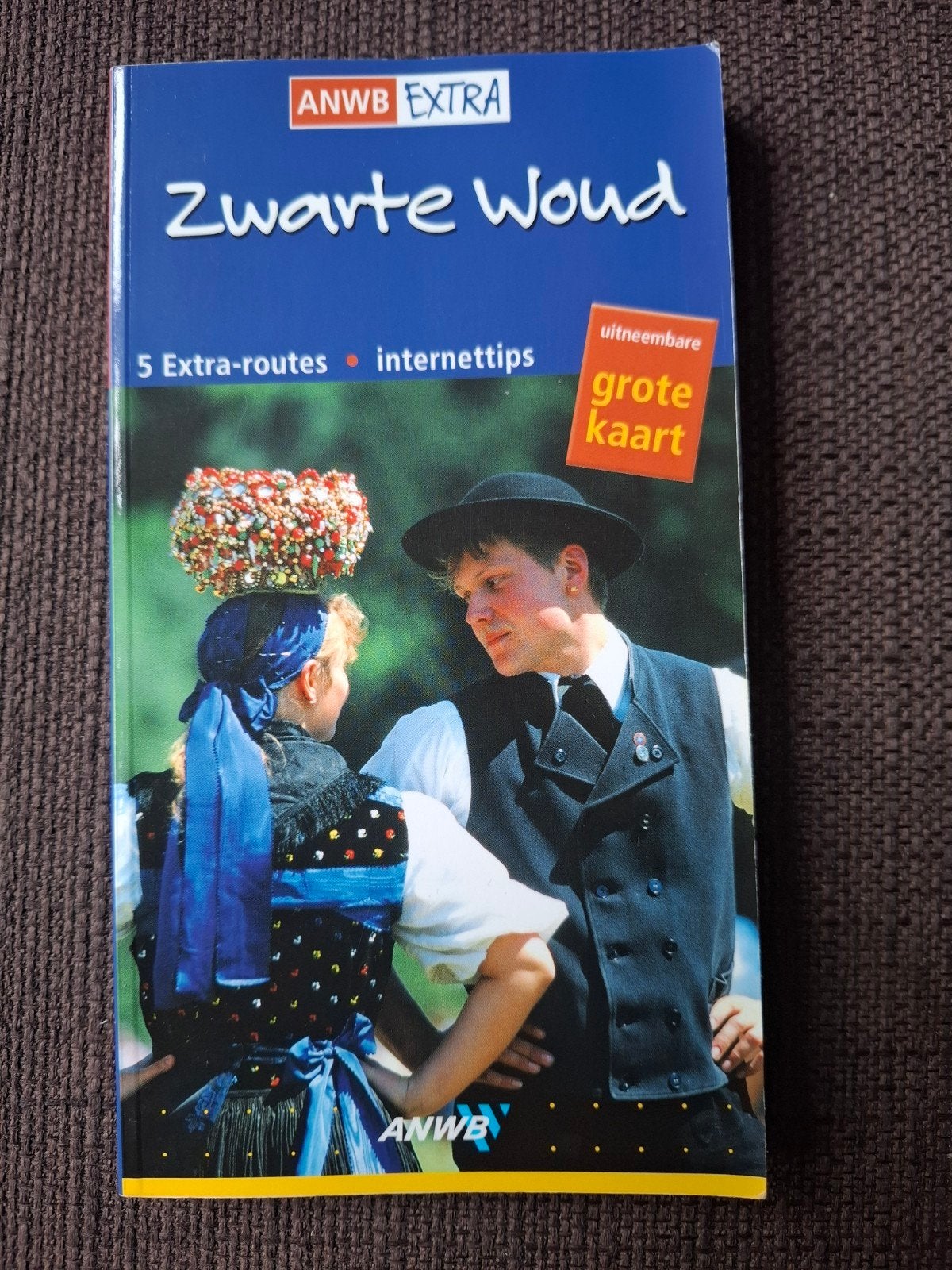 ANWB Extra Zwarte Woud Reisgids met kaart, Gelezen, Europa, Ophalen of Verzenden, Reisgids of -boek