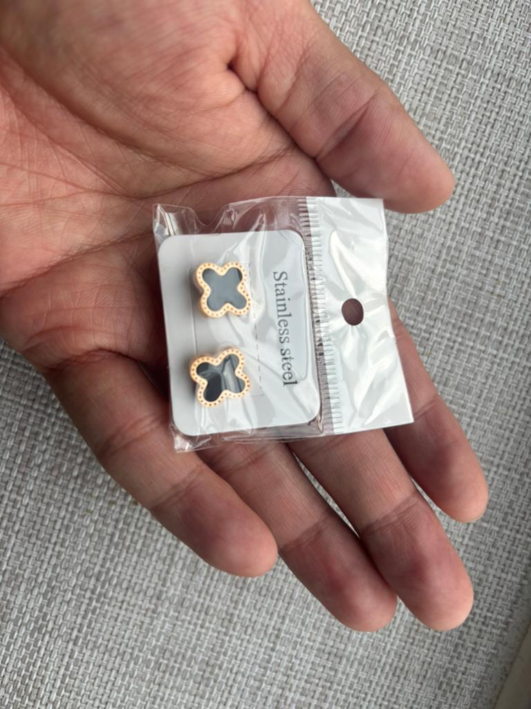 Clover oorbellen, Ophalen of Verzenden, Nieuw, Overige materialen