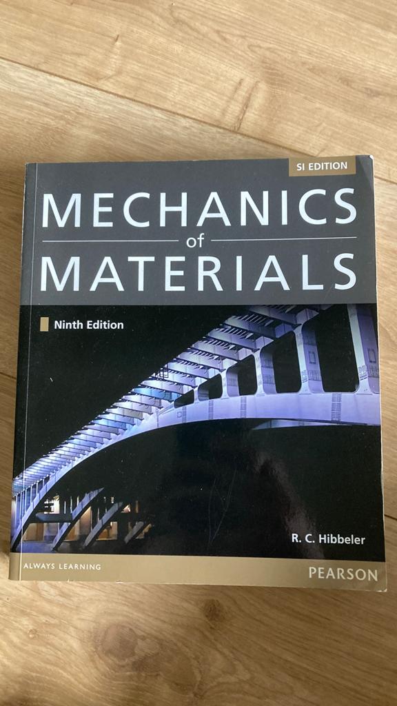 Mechanics of Materials - Negende Editie (SI Edition), Ophalen of Verzenden, Beta, Zo goed als nieuw, WO