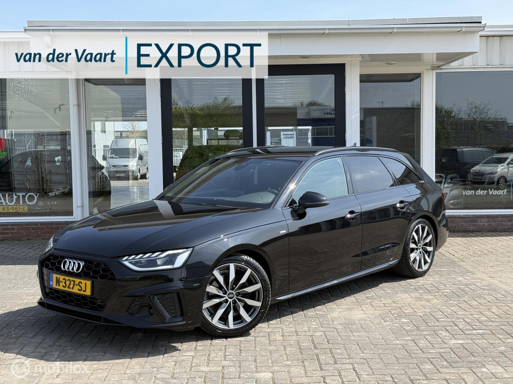 Audi A4 Avant 35 TFSI S edition Competition / 3x S LINE / LE, Gebruikt, Euro 6, A4, Zwart