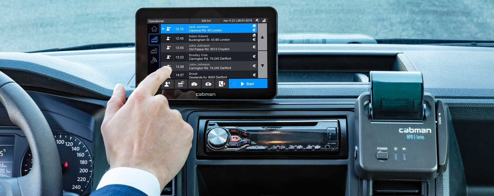 Boordcomputer Cabman voor taxi te koop, Ophalen, Nieuw