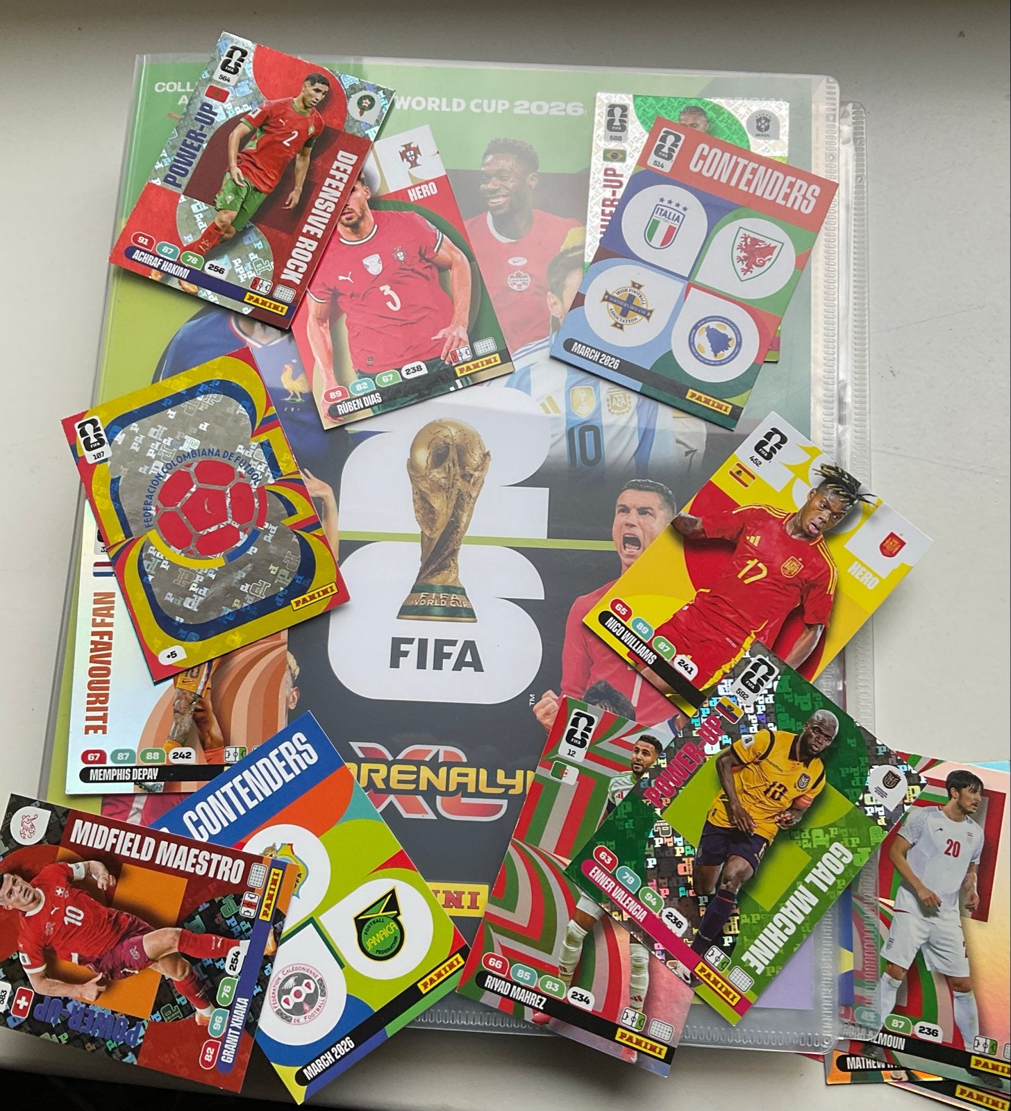 Panini Adrenalyn XL FIFA World Cup 2026 Voetbalkaartjes, Ophalen of Verzenden, Zo goed als nieuw, Overige sporten, Spelerskaart