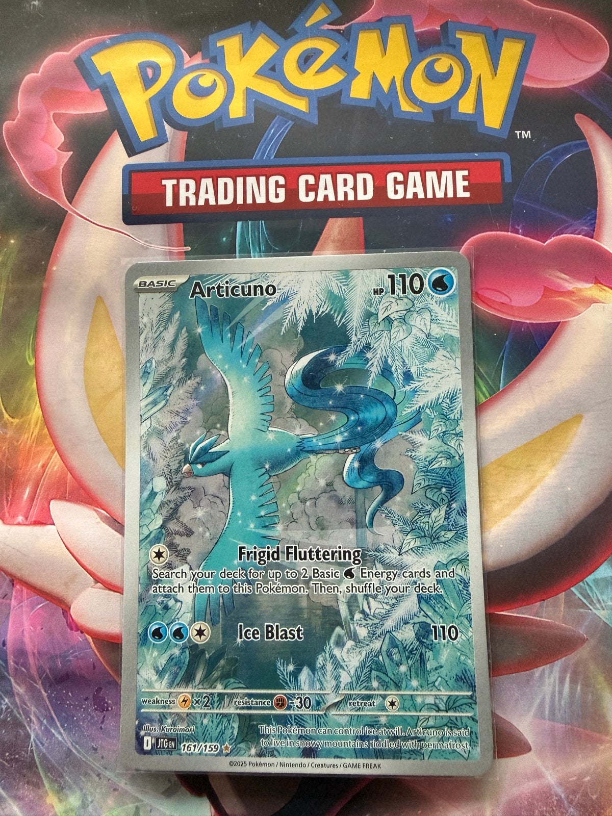 Pokémon TCG Articuno, Ophalen, Zo goed als nieuw, Losse kaart, Foil