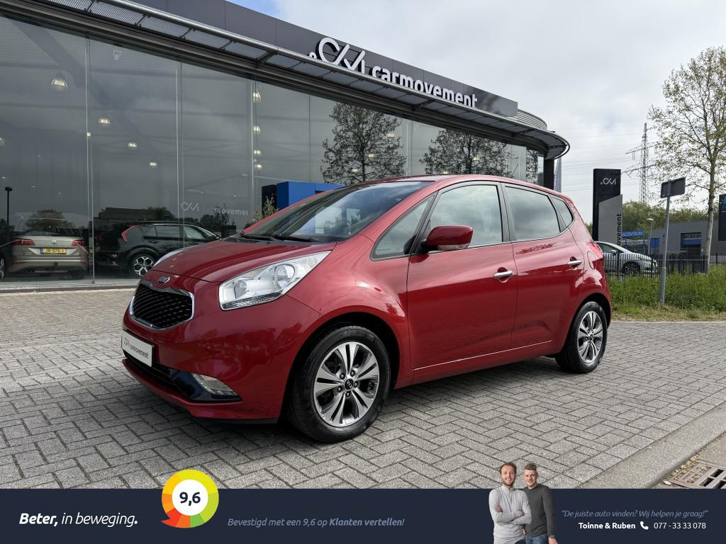 Kia Venga 1.6 CVVT DynamicPLusLine Automaat | Navi |Stoel/St, Automaat, Gebruikt, 4 cilinders, Leder en Stof