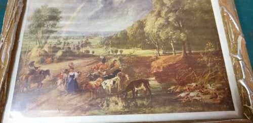 schilderij prent regenboog, Ophalen of Verzenden, 'T Olde Gre-j, Info@toldegrej.nl, Endepoelstraat 20f Didam