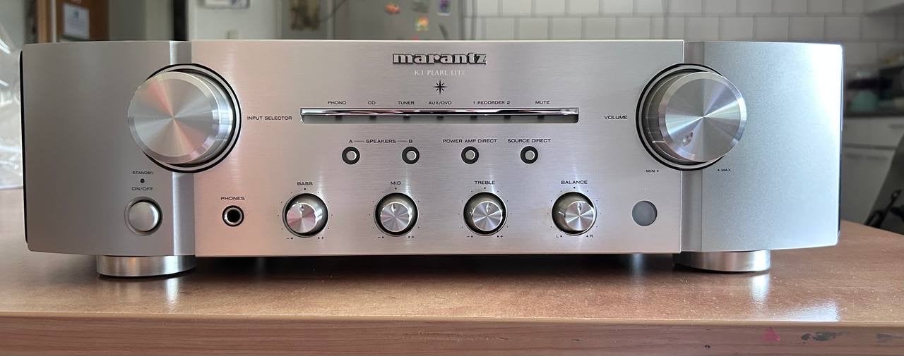 Marantz PM-KI Pearl Lite Versterker, Marantz, M, Ophalen of Verzenden, Zo goed als nieuw