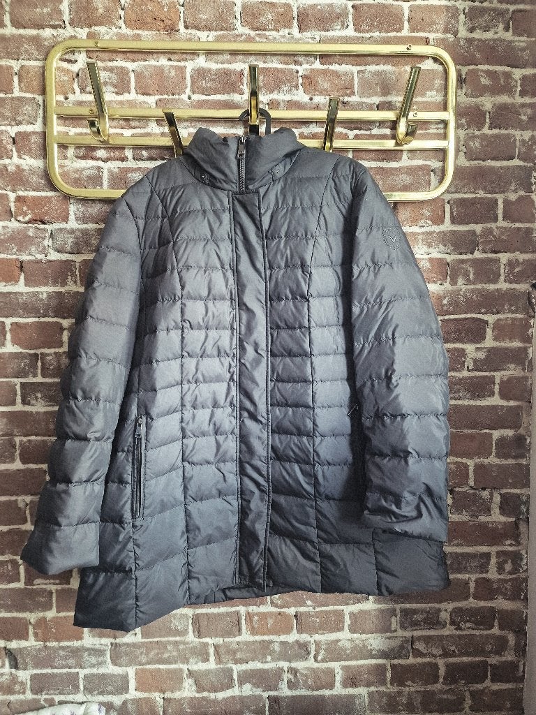 Fuchs Schmitt donsjas antraciet XL premium, Ophalen of Verzenden, Zo goed als nieuw, Maat 46/48 (XL) of groter, Grijs