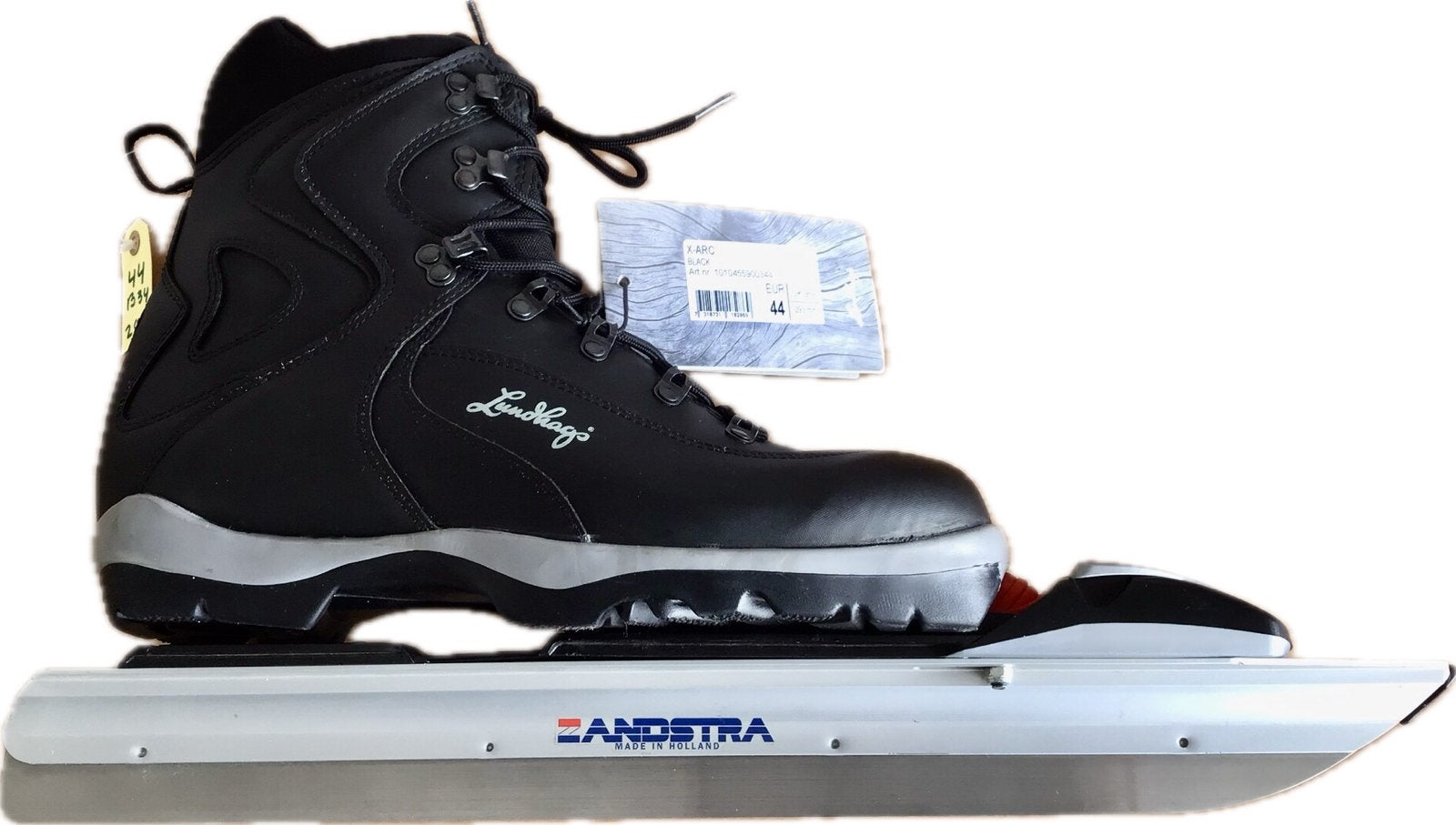 Nieuwe Lundhags Zweedse schaatsen, maat 44, compleet, Klapschaats, Overige typen, Onbekend, Nieuw