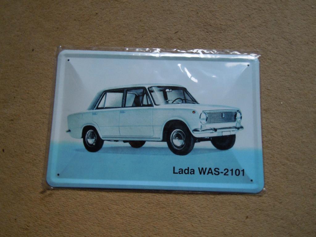 Nieuw metalen Lada reklame bord, Ophalen of Verzenden, Nieuw, Reclamebord