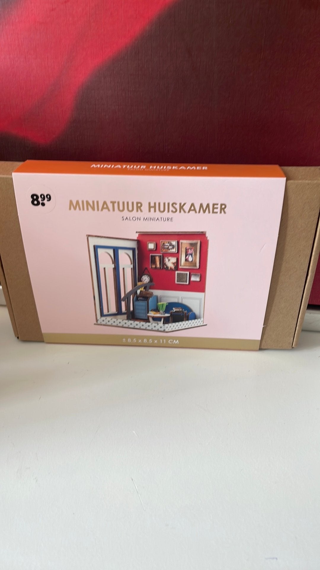 Miniatuur huiskamer van Evora, Ophalen of Verzenden, Nieuw, Decoratie