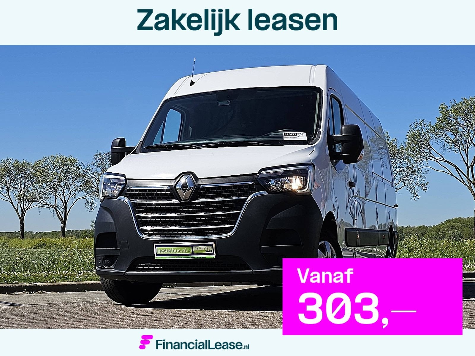 RENAULT MASTER 2.3 l3h2 navi nap euro6!, 136 pk, Gebruikt, Euro 6, Renault