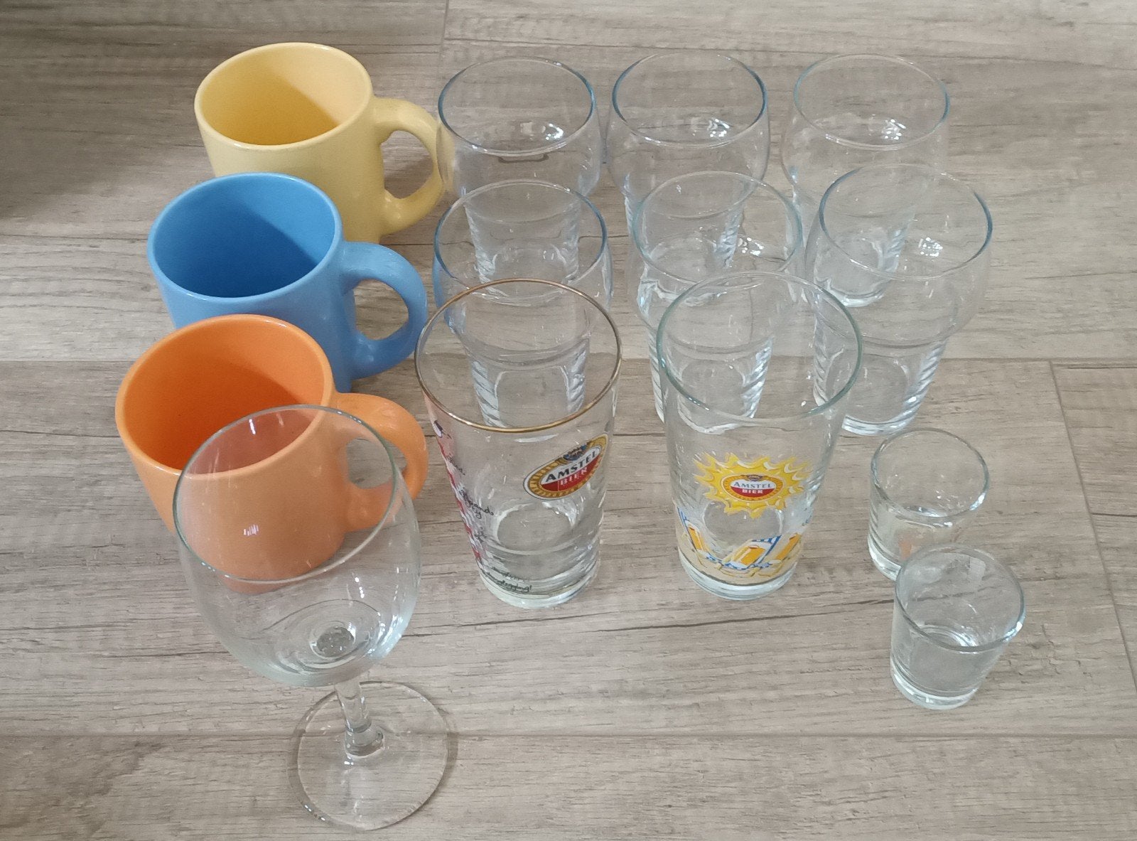Gratis af halen, Ophalen, Glas, Overige stijlen