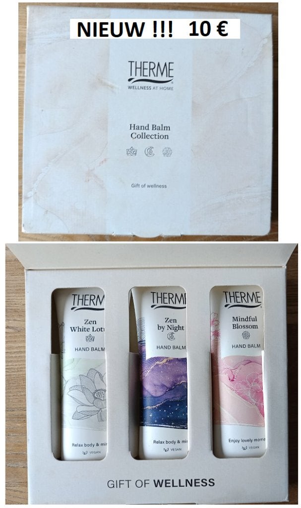 THERME HAND BALM COLLECTION   NIEUW !!!, Ophalen of Verzenden, Nieuw, Overige typen