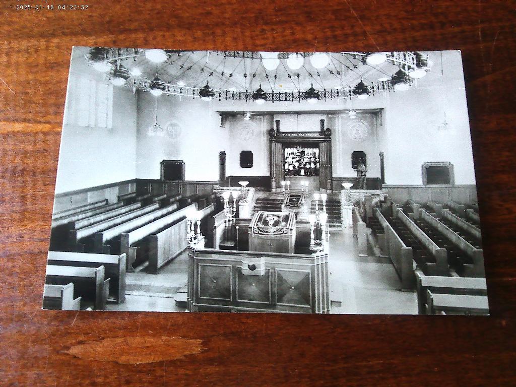 B34 - Enschede - Synagoge - Mooi/Oud, Verzamelen, Ophalen of Verzenden, 1960 tot 1980, Overijssel