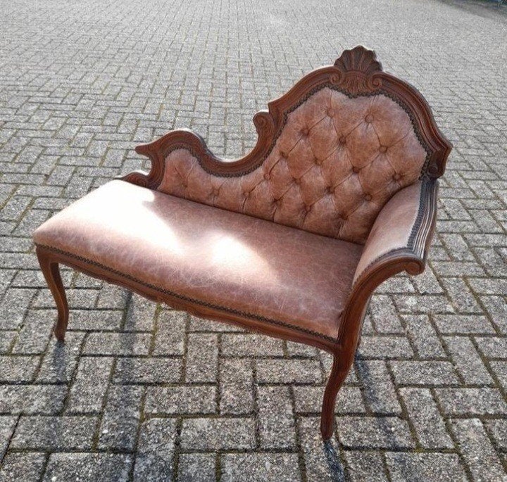 Antieke sofa telefoon bankje cherstefield, Ophalen