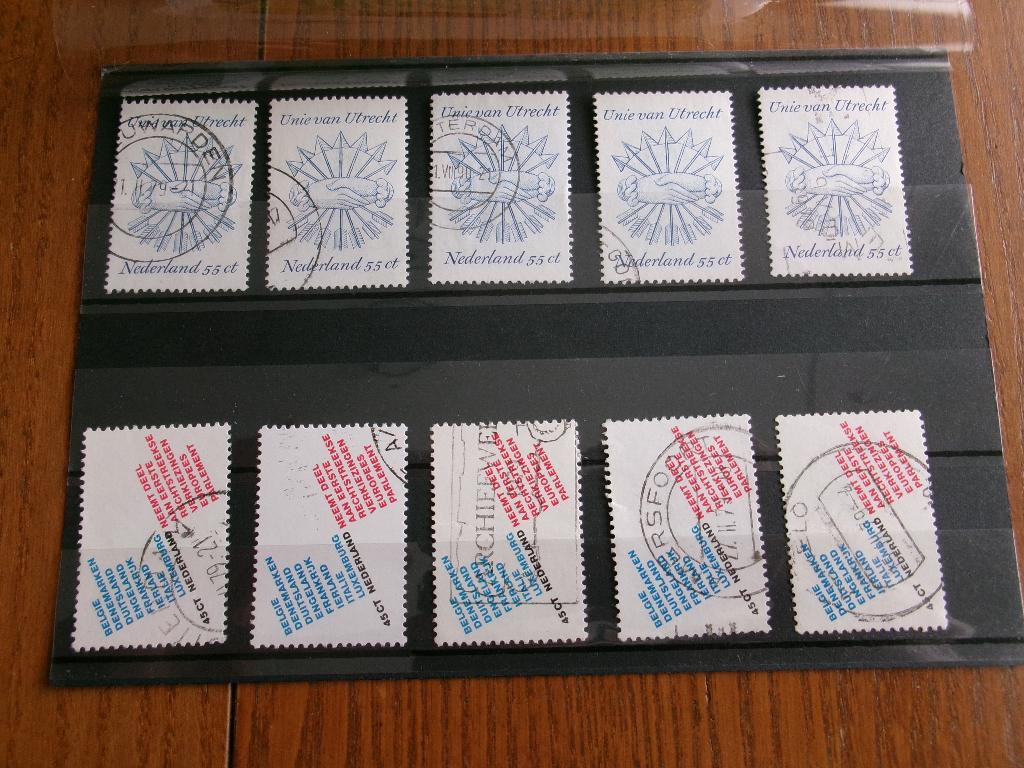 1979 - 2 x 5 verkiezingen en unie van utrecht (774c), Postzegels en Munten, Verzenden, Gestempeld