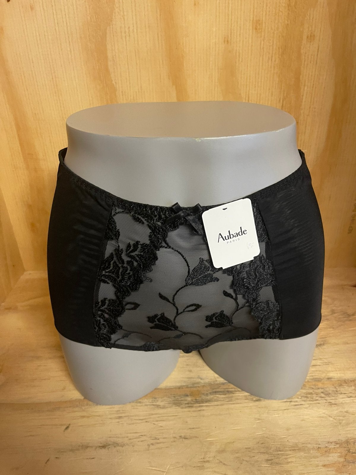 Aubade taille slip maat 40 model softessence tm24, Verzenden, Zwart, Slip