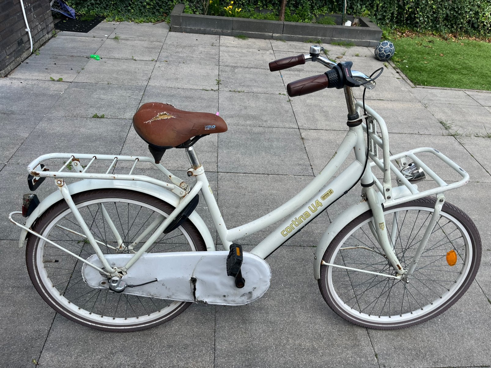 Fiets Cortina 24 inch, Fietsen en Brommers, Ophalen, Gebruikt, Terugtraprem, Cortina