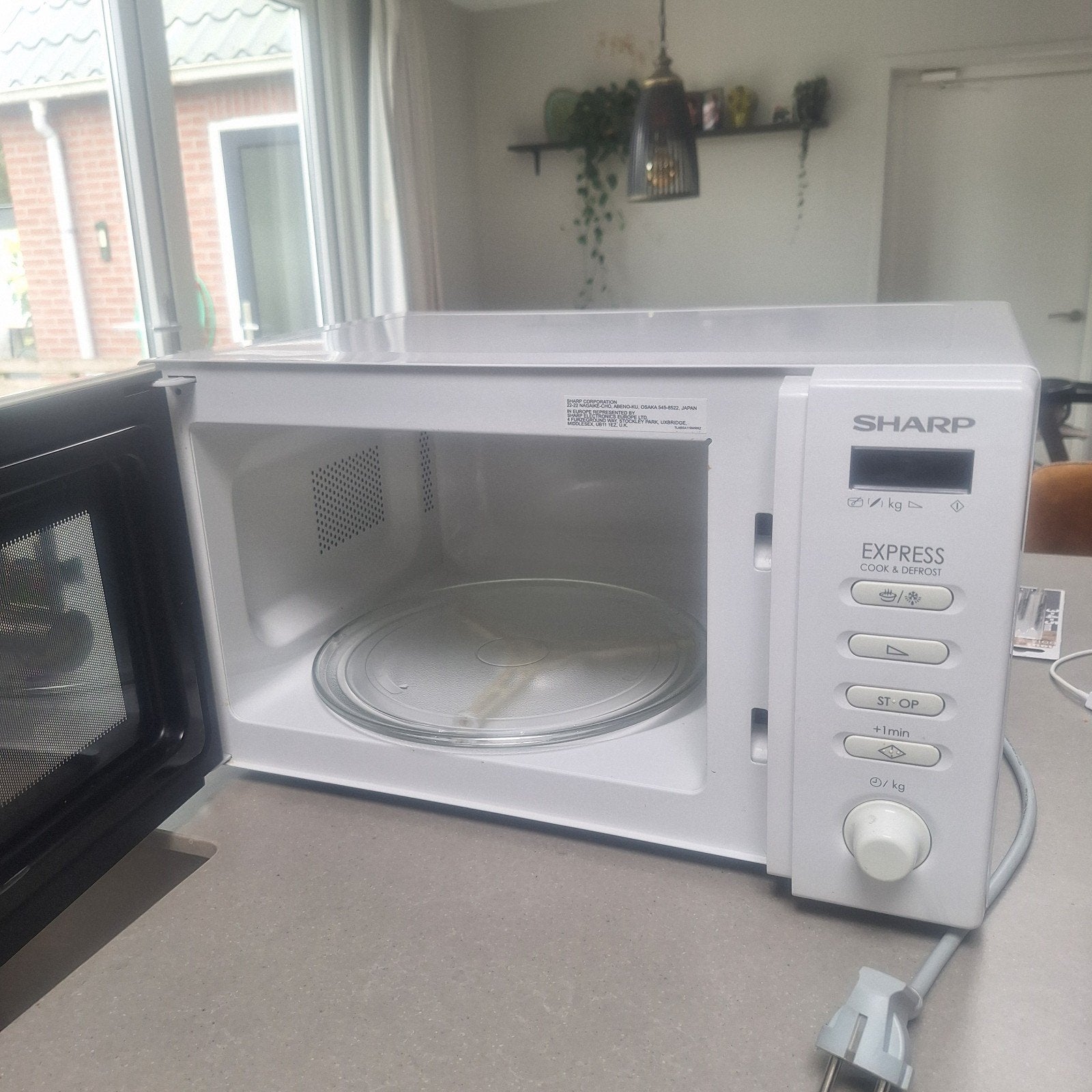 Sharp Express Magnetron, goed werkend, netjes, Witgoed en Apparatuur, Magnetrons, Ophalen, Gebruikt, Hete lucht, Magnetron