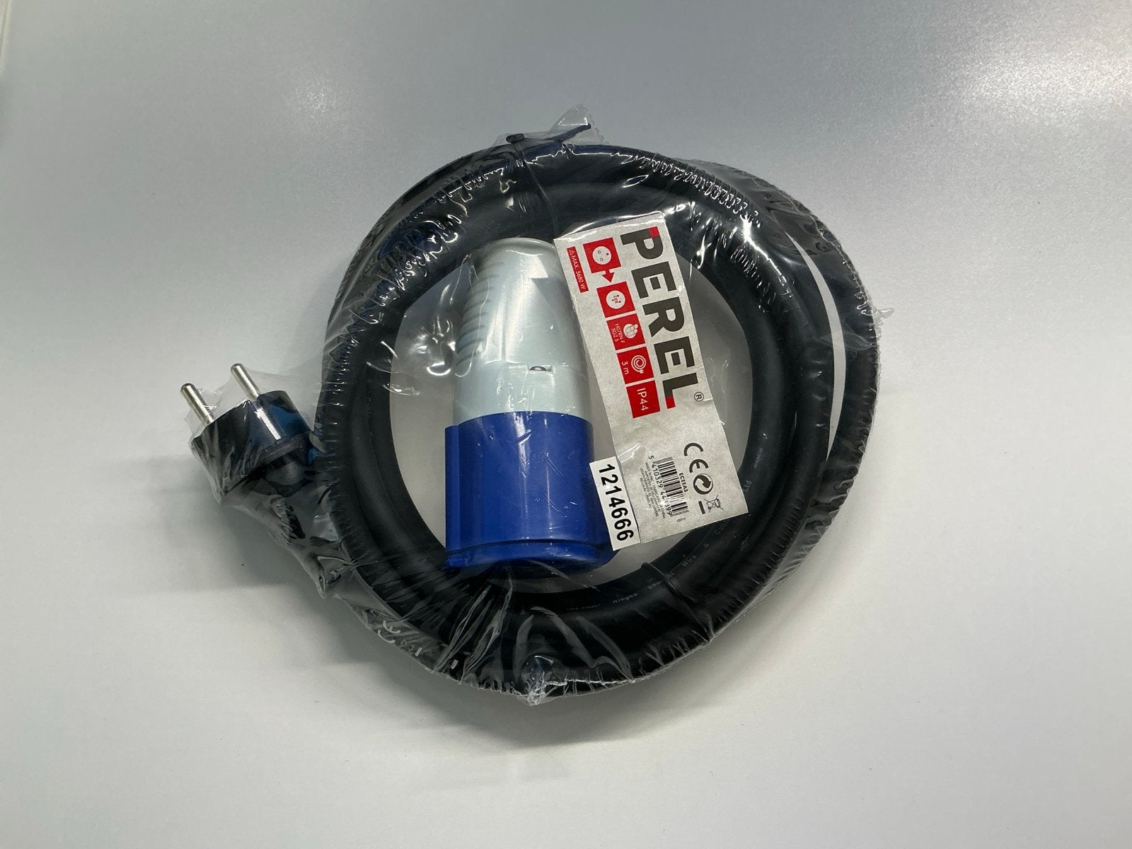 Perel Verlengsnoer met CEE Stekker - Nieuw in Verpakking, Ophalen of Verzenden, Nieuw, Overige merken, Kabel of Snoer