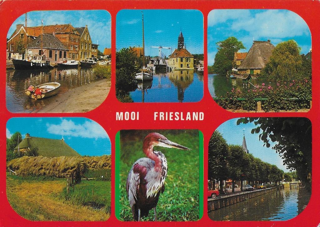 Friesland Gelopen Ansichtkaart ( 1239, Verzamelen, Ansichtkaarten | Nederland, Ophalen of Verzenden, Voor 1920, Gelopen, Friesland