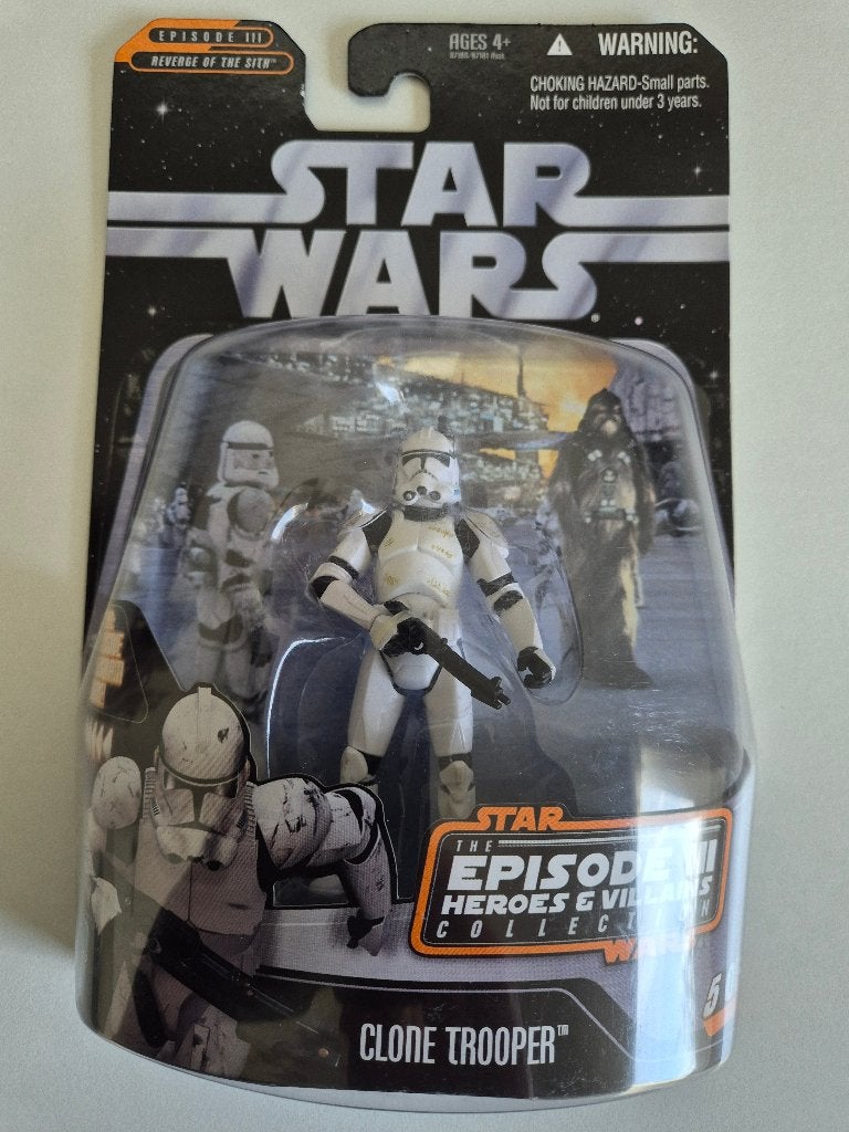 Star Wars TSC Heroes & Villains Clone Trooper Articlated, Verzamelen, Star Wars, Ophalen of Verzenden, Nieuw, Actiefiguurtje