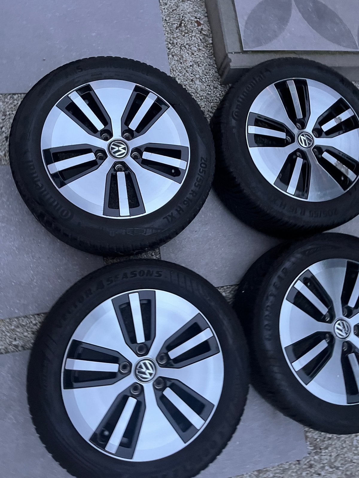 VW Astana velgen E-Golf, Ophalen