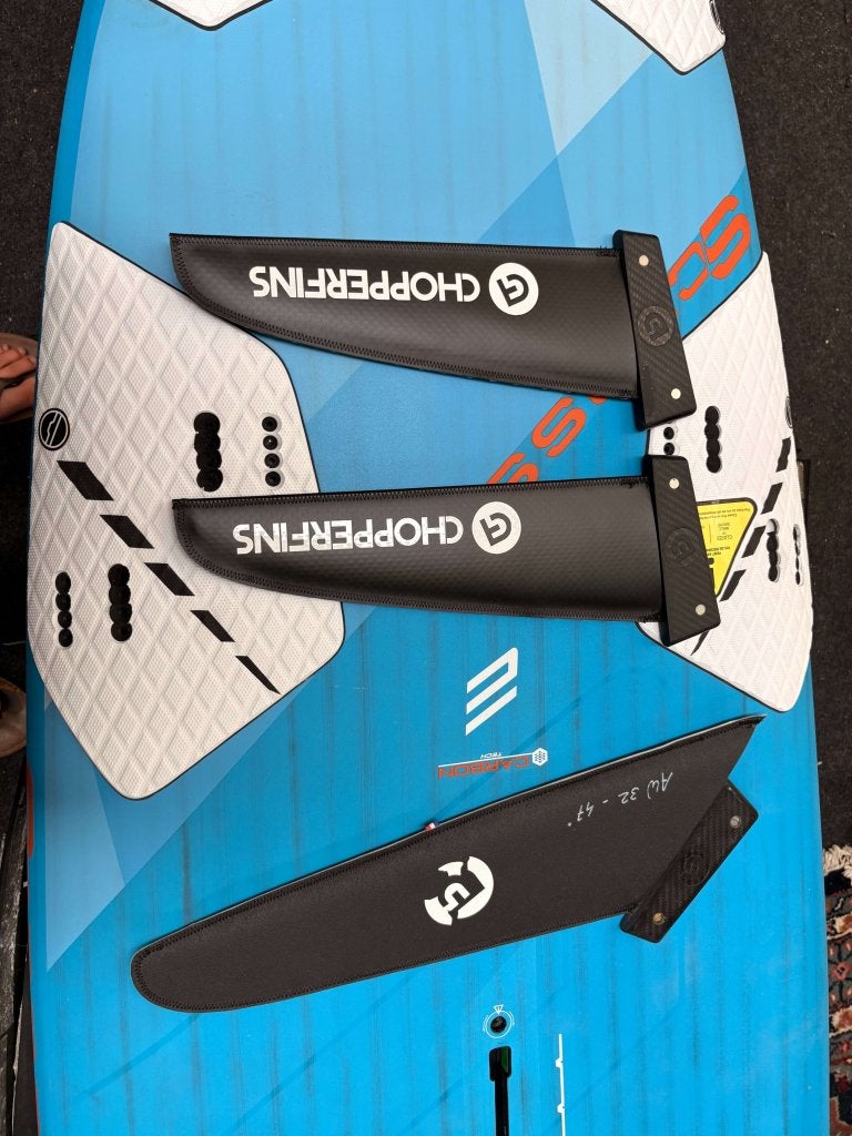 Nieuwe Chopper Vinnen, Watersport en Boten, Windsurfen, -, Frankrijk, Vin, Nieuw