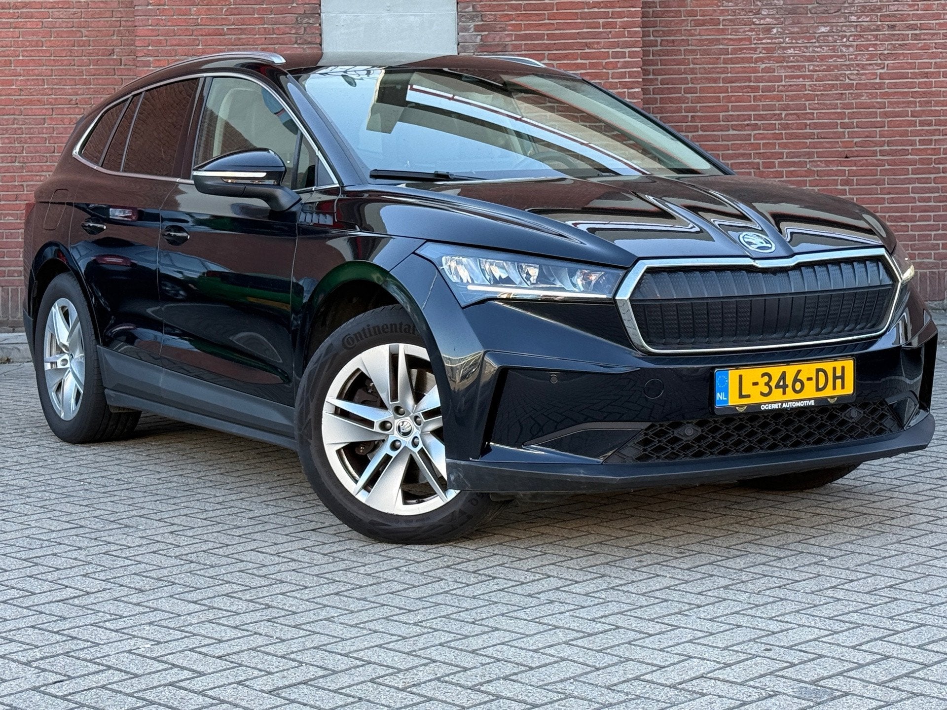 Skoda Enyaq iV 80|SOH-91%|LEER-ALCANTARA|NAVI|R.CAMARA|INCL., Auto's, Skoda, Automaat, 966 min, Achterwielaandrijving, Gebruikt