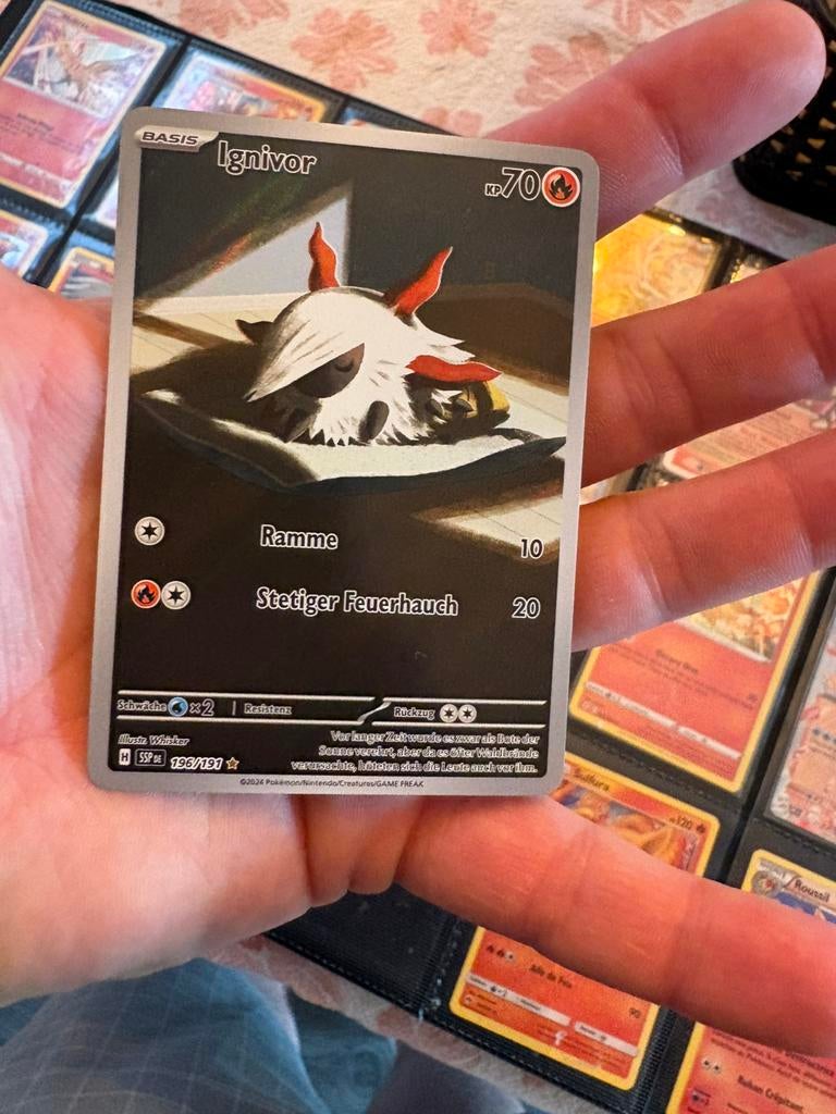 Ignivor full art., Ophalen of Verzenden, Zo goed als nieuw, Meerdere kaarten, Foil