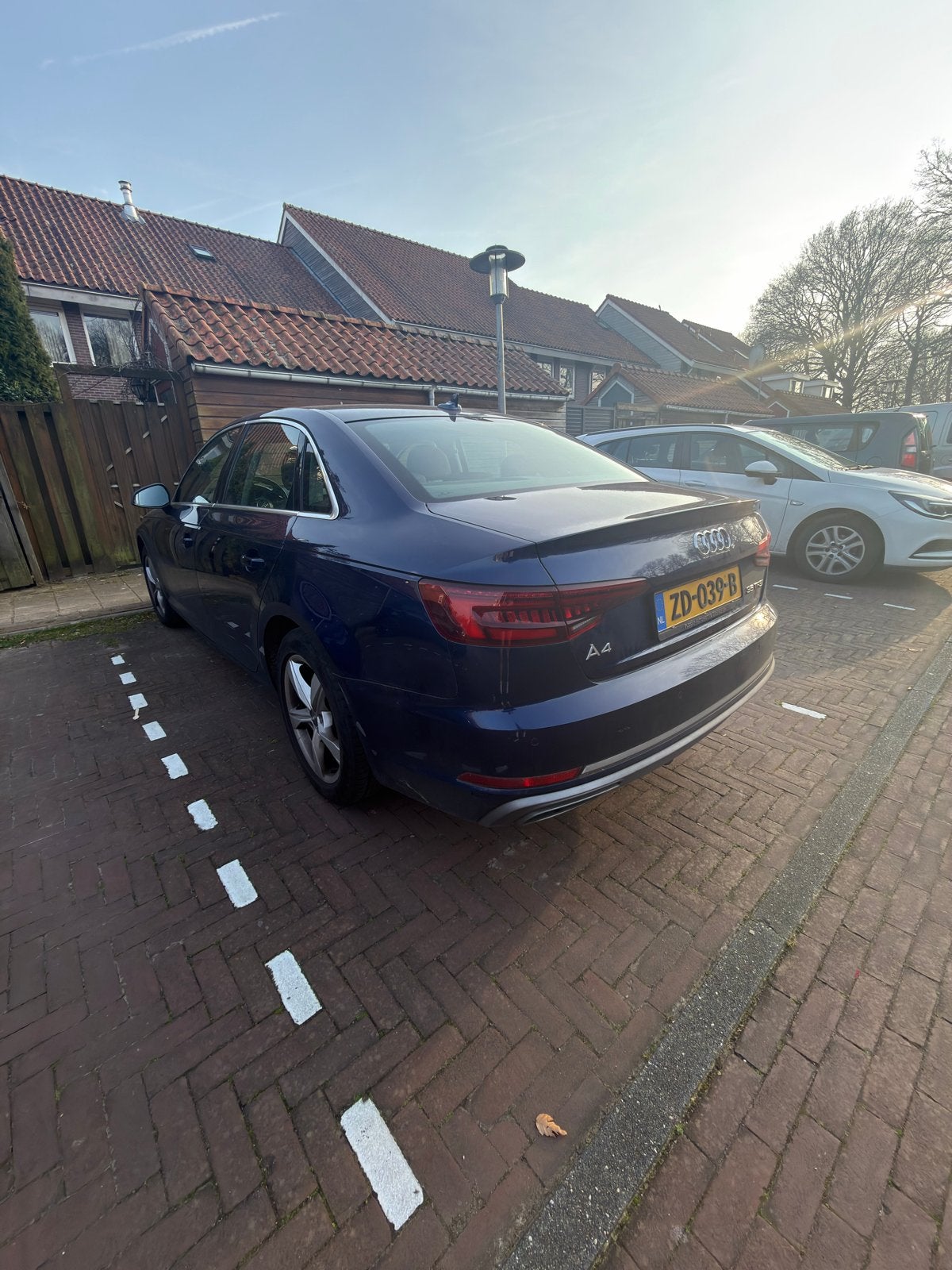 Audi A4 35 Tfsi S Tronic 2019 Blauw Pro Line 2.0l, Auto's, Audi, 4 cilinders, 1984 cc, Blauw, A4