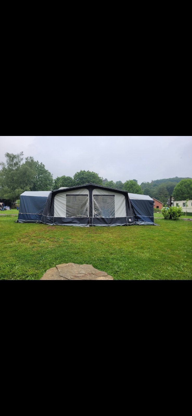 2 erkers / uitbouw voor Voortent Dorema.  - gebruikt., Ophalen of Verzenden, Gebruikt, Ten Cate All Season 240g/m2, Dorema