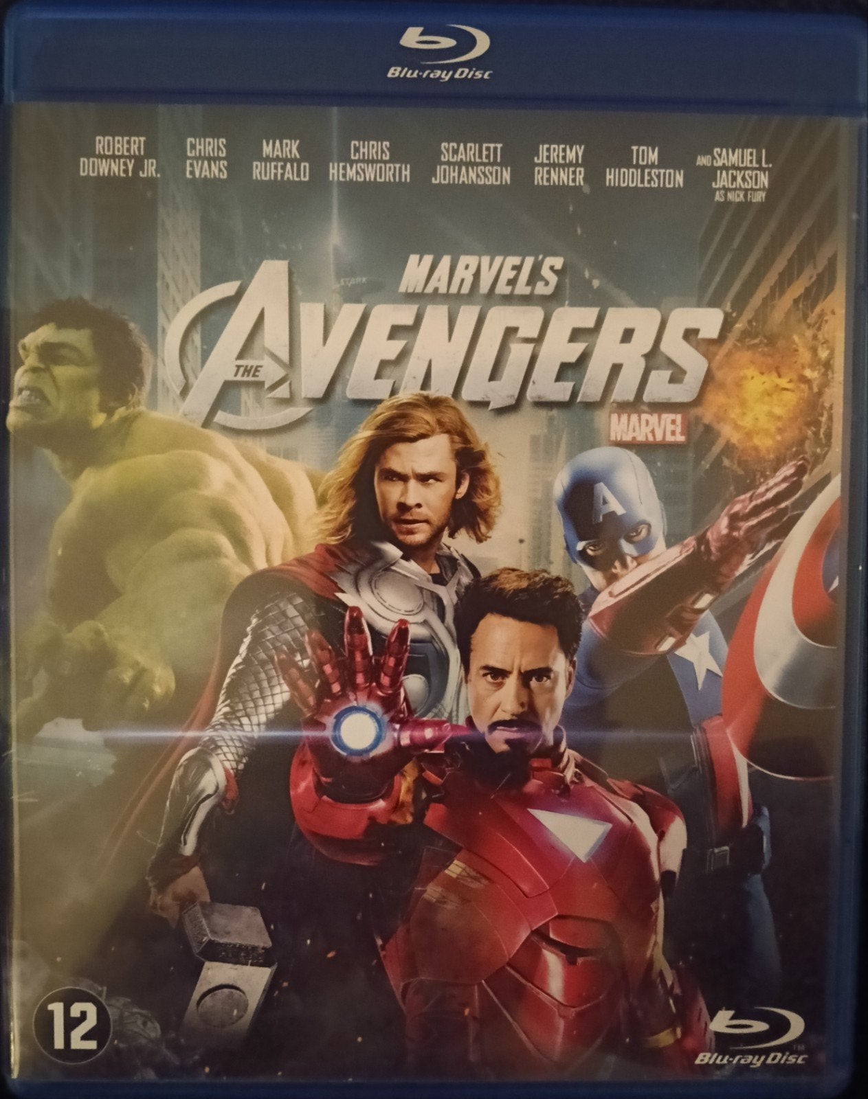 Avengers bluray, Cd's en Dvd's, Blu-ray, Ophalen of Verzenden, Zo goed als nieuw, Horror