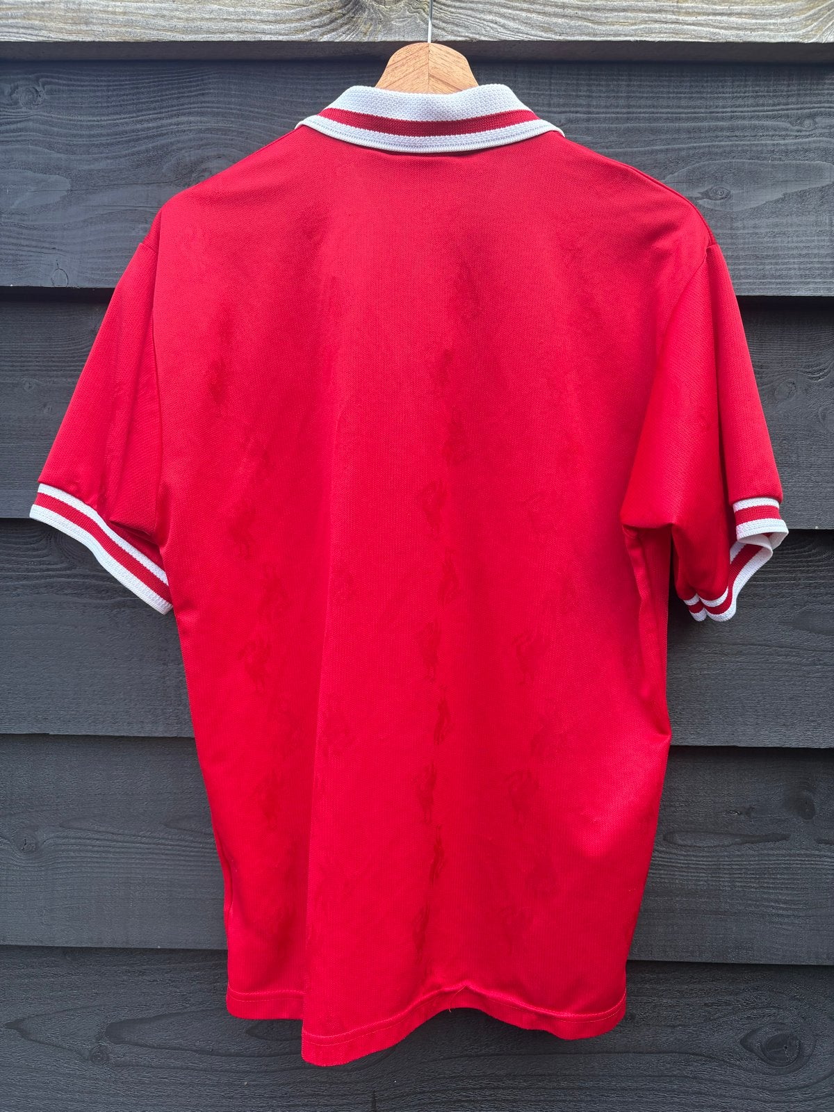 Vintage Liverpool FC Reebok Carlsberg Thuisshirt, Kleding | Heren, Overige maten, Ophalen of Verzenden, Zo goed als nieuw, Voetbal