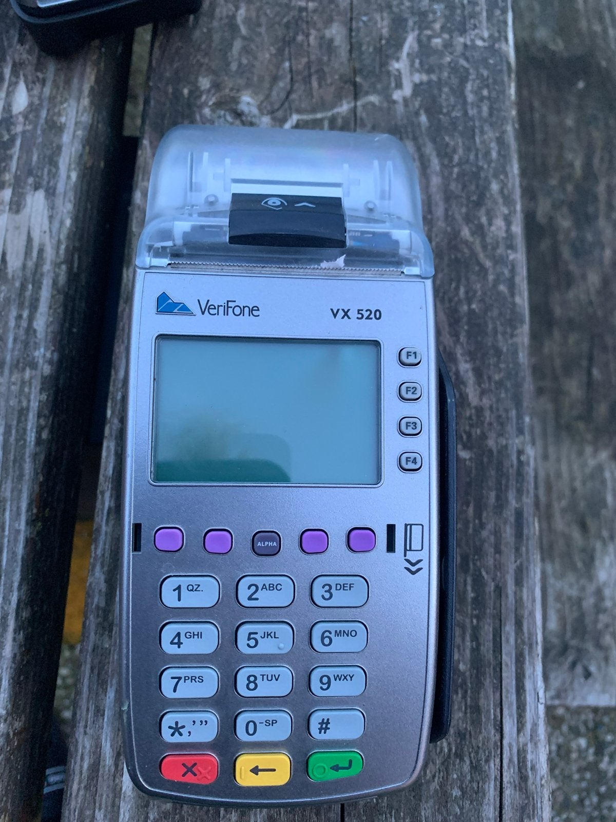 VeriFone VX 520 pinautomaat - Betrouwbaar en compleet, Verzamelen, Ophalen of Verzenden, Overige typen