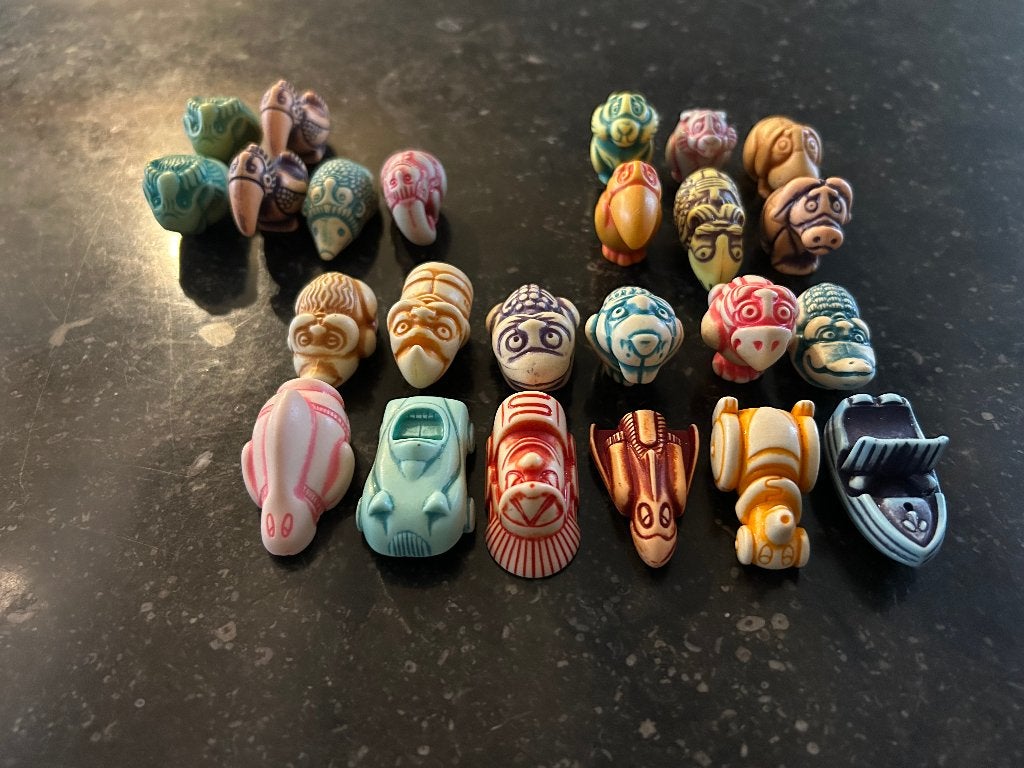 kindersurprise Ferrero omkeerfiguren, Verzamelen, Ophalen of Verzenden, Zo goed als nieuw, Hardplasticfiguren