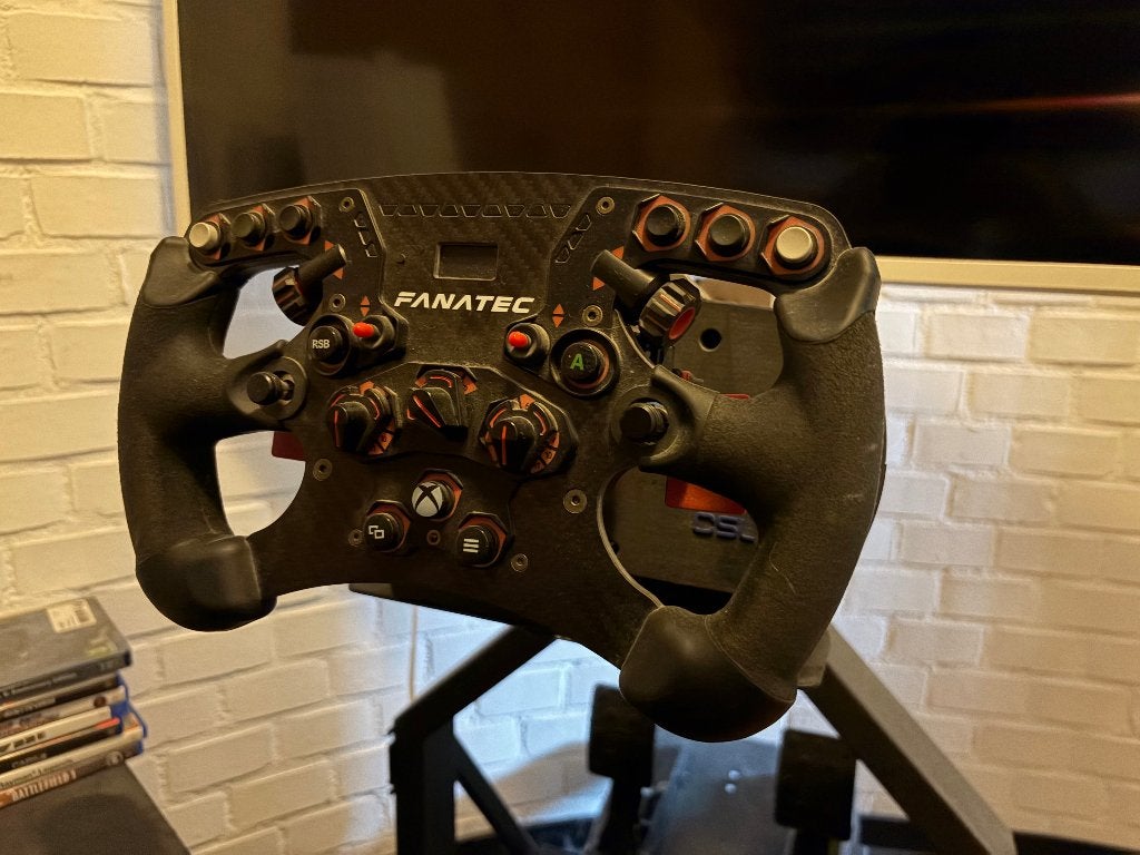 Fanatec CLS complete set met PS4+games+seat, Spelcomputers en Games, Ophalen, Gebruikt, Stuur of Pedalen, PlayStation 4